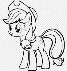 My little pony mewarnai (my little pony coloring): Applejack Coloring Book Rainbow Dash My Little Pony Equestria Girls Apple Horse White Png Pngegg