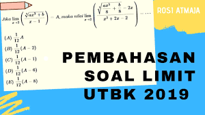 Kita menghimpun kumpulan soal trigonometri seleksi masuk ptn dari berbagai jenis seleksi seperti sbmptn, snmptn, spmb, umptn, dan seleksi mandiri seperti simak ui, utul ugm atau um ugm, spmk ub, dan selma um, dari berbagai tahun, dan akan terus kita update. Pembahasan Soal Utbk Sbmptn Limit Fungsi Soal 1 Youtube