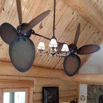 Ceiling fans with dual motors are designed by connecting two motors together using a sturdy horizontal bar. Dual Ceiling Fans Double Headed Ceiling Fan Twin Motors Modernfanoutlet Com