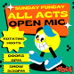 All Acts Open Mic event in Iowa City, IA