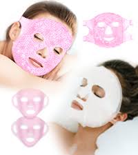 Amazon.com : CONBELLA 2PCS Cold Face Eye Masks Ice Face Mask Hot Cold  Compress for Dark Circles, Puffiness, Migraines, Headache, Stress, Redness,  Cooling Face Masks for Women Man, Skin Care : Beauty