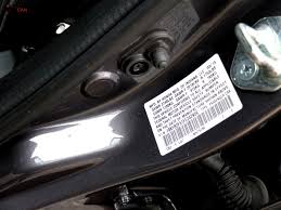 These fonts are black too! Honda Paint Code Location