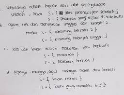 Sebutkan 2 Himpunan Semesta Yang Mungkin Untuk Masing Masing Himpunan Berikut Ini A K Buku Brainly Co Id