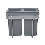 Maybe you would like to learn more about one of these? It Kitchens Grey Rectangular Integrated Kitchen Bin Diy At B Q