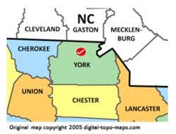 York South Carolina Map York County, South Carolina Genealogy • Familysearch