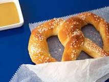 What snack goes with pretzels?