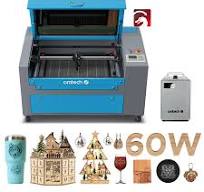 Amazon.com: OMTech 60W CO2 Laser Engraver with LightBurn and ...