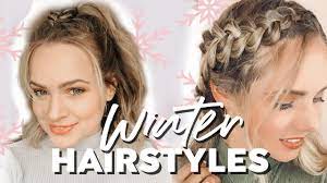 Easy Winter Hairstyles And Braids Kayley Melissa Youtube Winterhairstyles Braids Easyhairstyles W Winter Hairstyles Easy Winter Hairstyles Hair Styles
