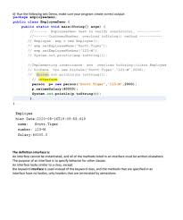 Associate the note file extension with the correct application. Solved 7 3 Implementing Interface And Get Current Date By Chegg Com