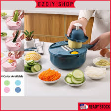 Mandoline slicer for kitchen vegetable slicer 21 in 1 mandolin slicing tool spiralizer vegetable slicer vegetable cutter adjustable mandoline slicer cutter slicers for fruits and vegetables, cucumber. 12 In 1 Multi Function Large Version Capacity Kitchen Cutter Artifact Vegetable Slicer Shopee Malaysia