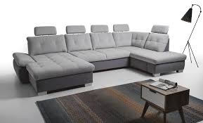 Sofa zehdenick ecksofa u form sofa ideen. Wohnlandschaft U Form Mit Schlaffunktion Cremona Xl Sofa Bett