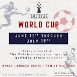Enjoy the World Cup at The Dutch!