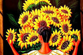 Sunflowers gogh inspired grade child artist. Cultures Ethnicities Print Painting Mexico Art Wood Frame Diego Rivera Vendiendo Tulipan 36 X24 Huge Latin American