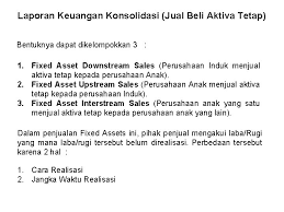 Contoh aktiva misalnya uang tunai (kas). Laporan Keuangan Konsolidasi Jual Beli Aktiva Tetap Bentuknya