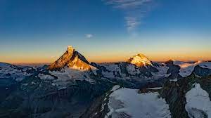 Matterhorn 4k Wallpaper Dent D Herens Mountains Sunrise Morning Snow Covered Nature 1098