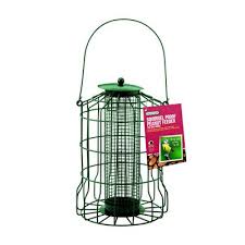Caged Bird Feeders For Small Birds Uk Squirrel Proof Peanut Feeder Plastic Coated Wire Cage Designed To Exclude Squirrels And Larger Birds Squirrel Proof Bird Feeders Bird Feeders Bird Supplies