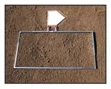 This foldable template is available in . Promounds Adjustable Batter S Box Template Hittingworld Com