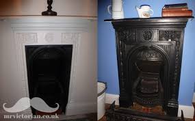 This is the perfect rustic mantelpiece for any fireplace in a home with farmhouse, warm minimalist, or. Restoring An Iron Fireplace To Strip Or To Paint Mr Victorian