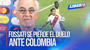 Jorge Fossati se perderá el partido entre Perú y Colombia