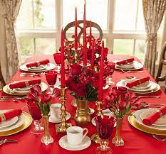 luxurious red inspiration for fall weddings linentablecloth fun christmas decorations christmas dinner decorations christmas table