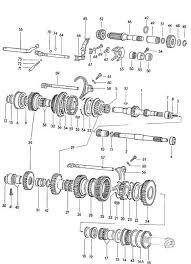 Gears And Shafts Manual Transmission Volkswagen Vw Beetle