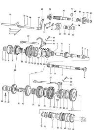 Gears And Shafts Manual Transmission Volkswagen Vw Beetle