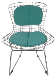 Robot Check Chair Bertoia Side Chair Wire Dining Chairs