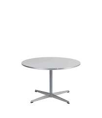 A rare 6 spoke model 3514 rosewood coffee table by arne jacobsen. Circular A222