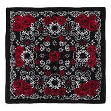 Occasionally pink bandanas can represent a gang. Rose Rockstar Bandana Hobby Lobby 1190891