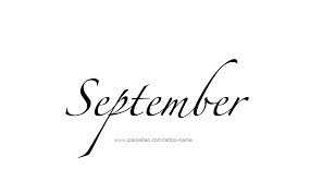 The tattoo collective of julian siebert we're in munich, to visit one of the most famous studios in germany known for its color illustrative tattoos. September Month Name Tattoo Designs Page 3 Of 5 Tattoos With Names