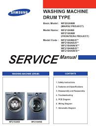 Pin On Samsung Washer Washing Machine Service Manuals