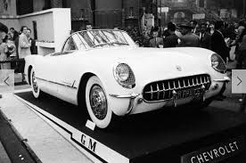 Corvette unveiled at GM Motorama in 1953