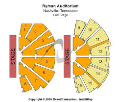 Ryman Auditorium Seating Grand Ole Opry Nashville Auditorium