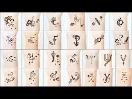 Hide his name your hands and let him do some hardwork to find it! Couple Alphabet Mehndi Tattoos Tattoo Mehndi Design A R S A J Z R N Artofit