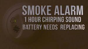 The smoke detector itself, and not its battery, may require replacement. Smoke Alarm Smoke Detector Sound 1 Hour Youtube
