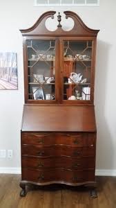 Desk height 27 comes out 16 depth open 39. Antique Drop Front Secretary Desk Nex Tech Classifieds
