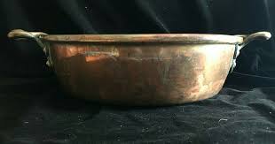 Vintage kitchen scale with copper tray with handles. Vintage Solid Copper Jam Pot Pan Twin Brass Handles 3 Kg Vinterior