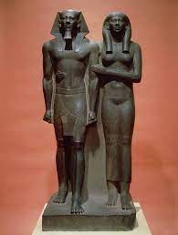It portrays pharaoh menkaure and his queen, khamerernebty. Statue Of Menkaure And Khamerernebty Ii Egypt Museum Ancient Egyptian Art Egypt History