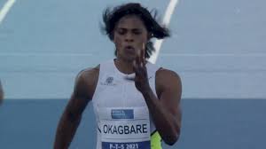 Sprinter blessing okagbare is out of the tokyo olympics after being suspended for failing a drugs test. Blessing Okagbare Runs Fourth Sub 11 100m Of The Year