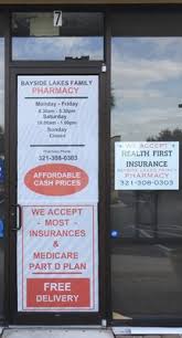 Bayside Lakes Family Pharmacy 1850 Eldron Blvd Se Ste 7 Palm Bay Fl Pharmacies Mapquest