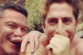 'it is what it is,' he says. that's all he says about it, but it's a pretty good interview. Luke Evans Makes His Relationship Instagram Official