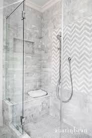 Spa bath renovation spring 2014, design and build. Chevron Tile Shower Floor Novocom Top