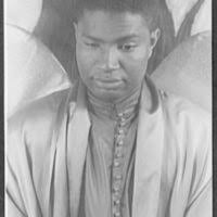 Portrait of Ossie Davis, as Gabriel in The Green Pastures]