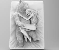 STL-Datei Mascha und der Bär kostenlos 🐉 ・3D-druckbare Vorlage zum  herunterladen・Cults