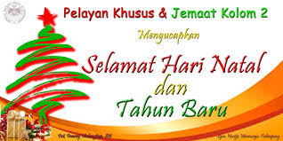 Semoga damai dan kebahagian natal bersama kita di tahun baru ini. Gmim Efrata Kamasi Kamasi I Ucapan Selamat Natal 2016