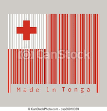 It stands for no creed or denomination, but for christianity. Barcode Set The Color Of Tonga Flag A Red Field With The White Rectangle On The Upper Hoist Side Corner Bearing The Red Canstock