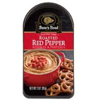 Servings per container, about 10. Boar S Head Roasted Red Pepper Hummus Pretzels Snacks 3 Oz Dillons Food Stores