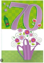 Bol Com Verjaardagskaart 70 Jaar