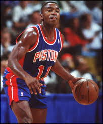 Isiah thomas (born 1961) is an american retired hall of fame basketball player who played for the detroit pistons. Isiah Thomas Leader Of The Bad Boys Detroit Pistons