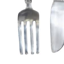 Knife fork and spoon wall decor wooden kitchen decor large fork and spoon silverware set kitchen signs restaurant decor diner decor. Litton Lane 23 In X 7 In Silver Aluminum Traditional Wall Decor Set Of 3 26171 The Home Depot